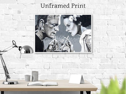 Amorous Libation - Art Print