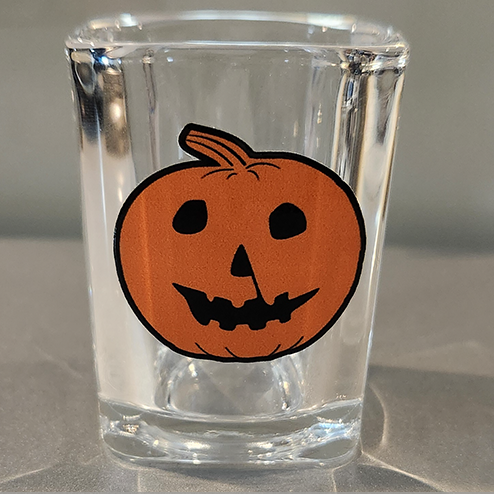 1976 Pumpkin Horror Shot Glasses
