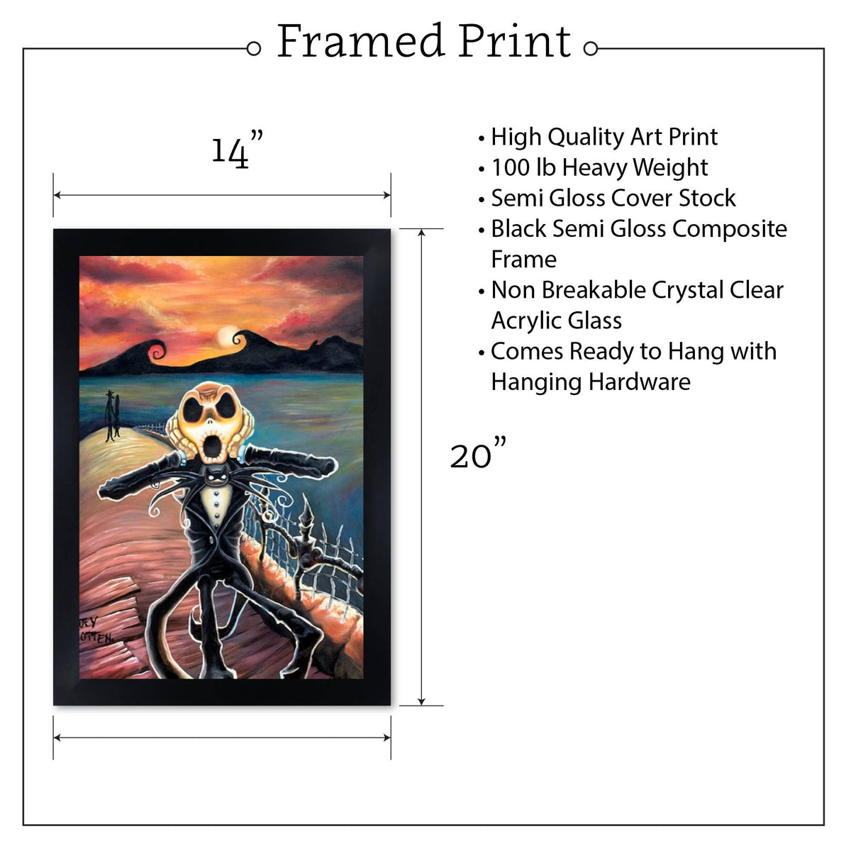 Jack Screams - Art Print
