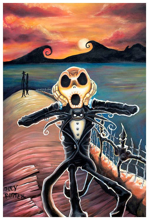 Jack Screams - Art Print