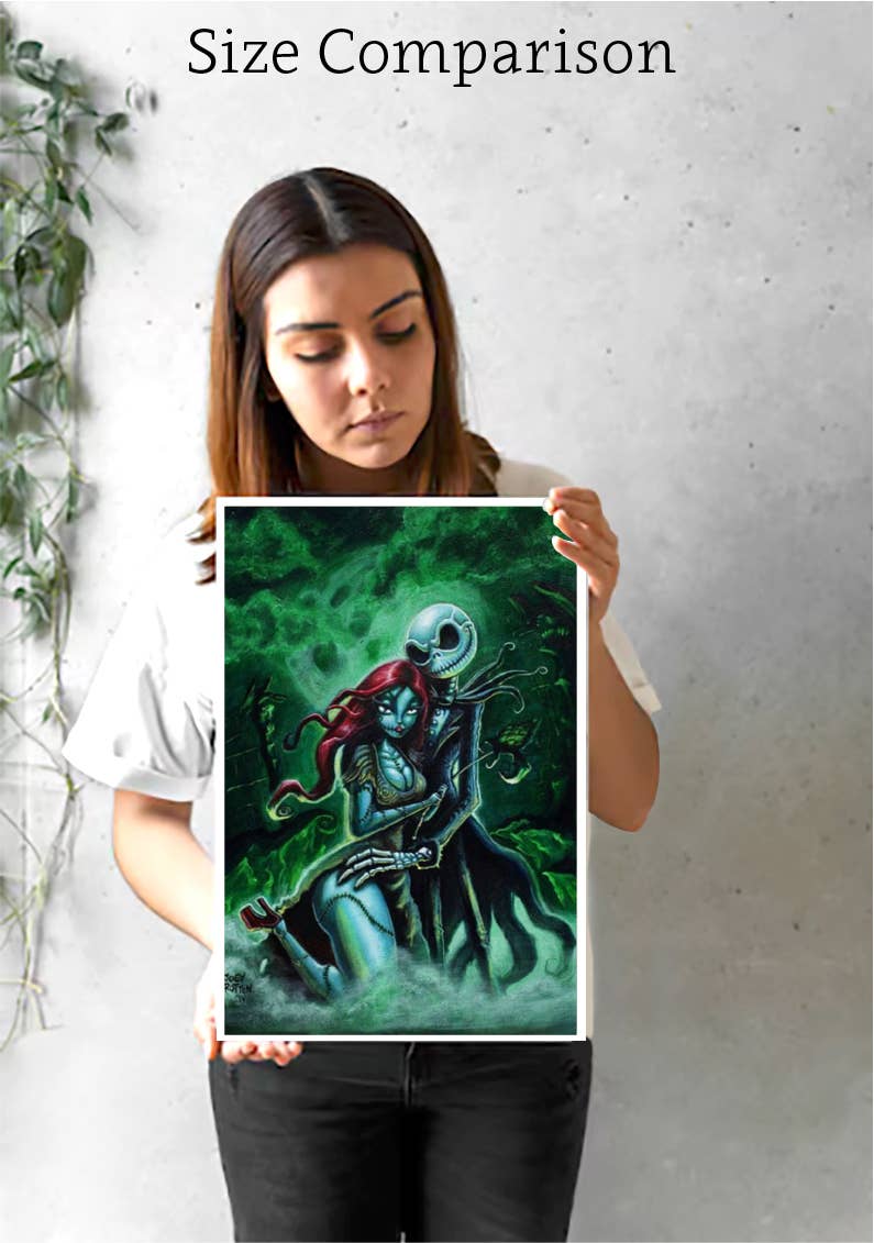 Jack & Sally - Art Print