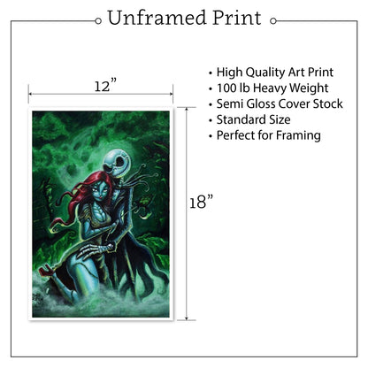Jack & Sally - Art Print