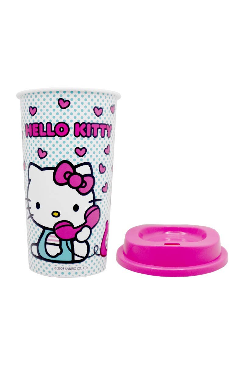 Hello Kitty 20oz Tumbler Cup with Lid