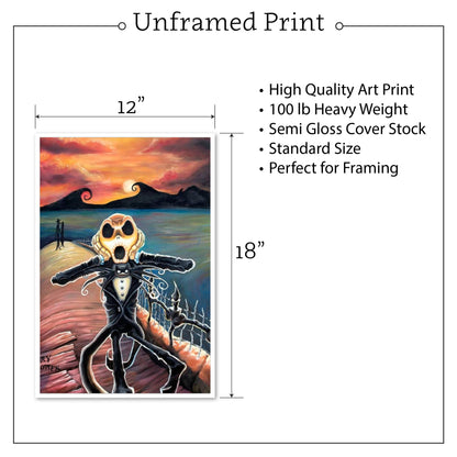 Jack Screams - Art Print