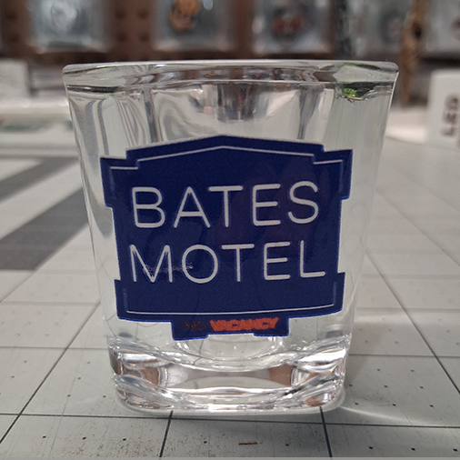 Bates Motel Horror Shot Glasses
